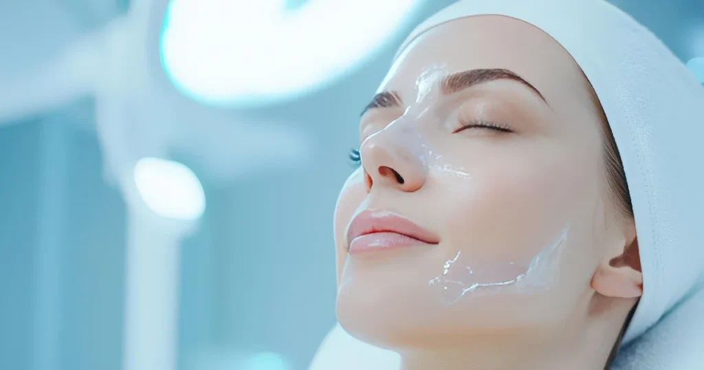 Women receiving chemical peel treatment in Knoxville, TN